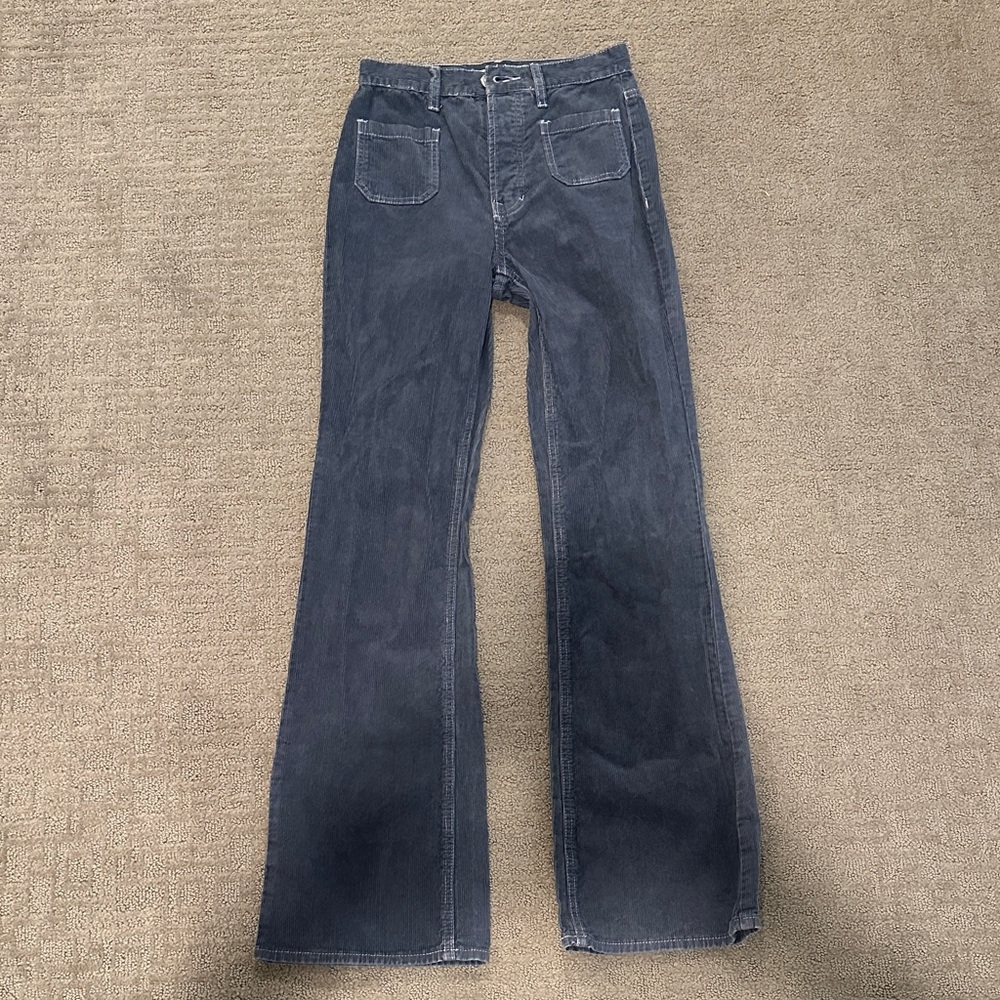 Pacsun Women's Flared Blue Jeans